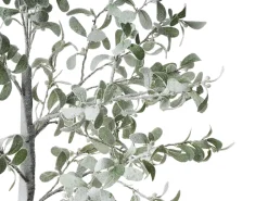 Outlet Beliani Decorazione per esterni LED MELAKKO Albero 150 cm Verde Bianco Verde