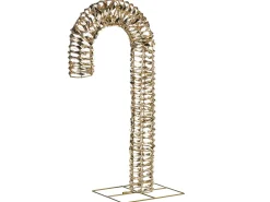 Hot Beliani Decorazione per esterni LED NORRESO Bastoncino di zucchero 74 cm Oro