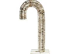 Hot Beliani Decorazione per esterni LED NORRESO Bastoncino di zucchero 74 cm Oro