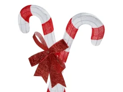 Online Beliani Decorazione per esterni LED OLASVIK 90 cm Bianco Rosso