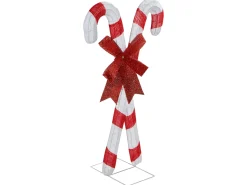 Online Beliani Decorazione per esterni LED OLASVIK 90 cm Bianco Rosso