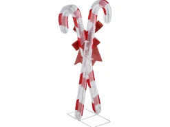 Online Beliani Decorazione per esterni LED OLASVIK 90 cm Bianco Rosso