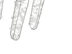 Hot Beliani Decorazione per esterni LED OLDENOR Renna 70 cm Argento