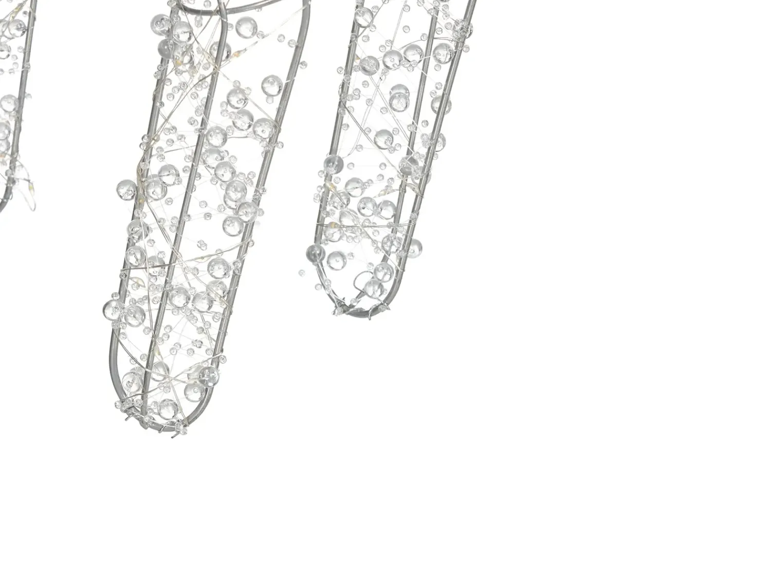 Hot Beliani Decorazione per esterni LED OLDENOR Renna 70 cm Argento