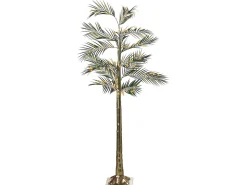 Hot Beliani Decorazione per esterni LED PALJAVESI Albero 175 cm Oro Oro Verde