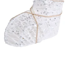 Clearance Beliani Decorazione per esterni LED SIVULA Orso 34 cm Bianco