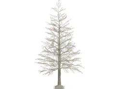 Hot Beliani Decorazione per esterni LED SUONTEE Albero di Natale 180 cm Bianco