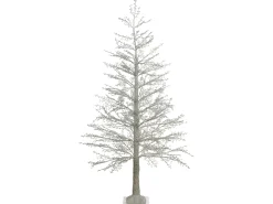 Hot Beliani Decorazione per esterni LED SUONTEE Albero di Natale 180 cm Bianco