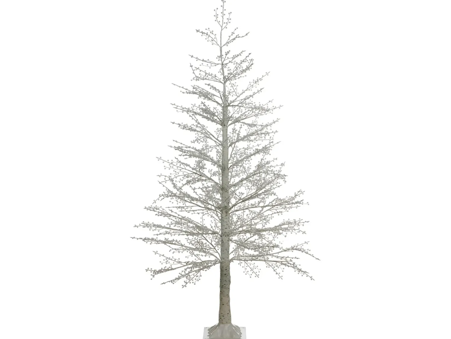 Hot Beliani Decorazione per esterni LED SUONTEE Albero di Natale 180 cm Bianco