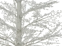 Hot Beliani Decorazione per esterni LED SUONTEE Albero di Natale 180 cm Bianco