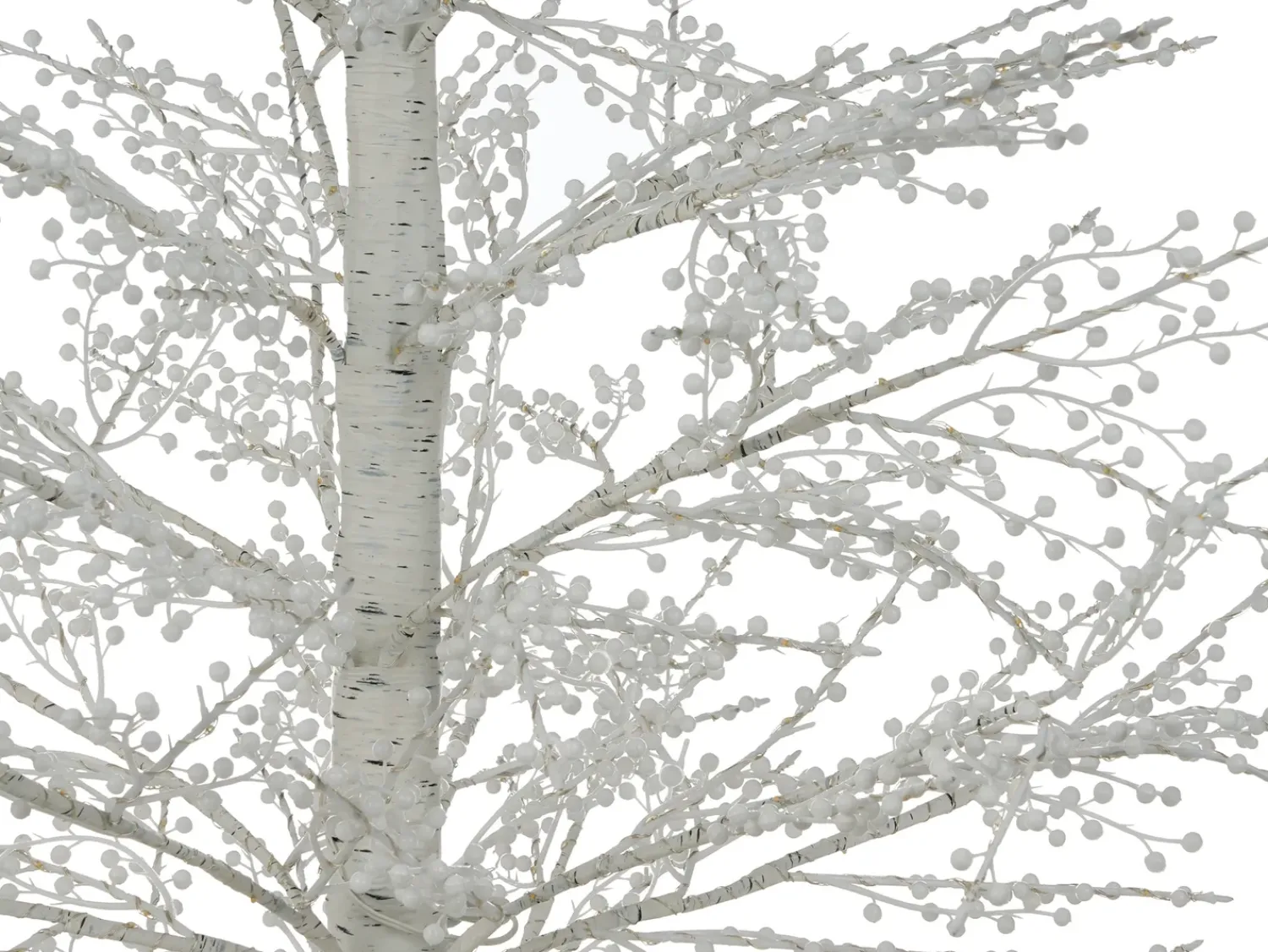 Hot Beliani Decorazione per esterni LED SUONTEE Albero di Natale 180 cm Bianco