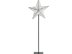 Best Beliani Decorazione per esterni LED SANNAN Stella 110 cm Nero