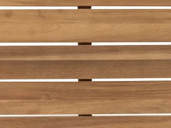 Hot Beliani Divano angolare da giardino 4 posti CAVEZZO Lato Sinistro Legno di acacia certificato Grigio Grigio Marrone Nero