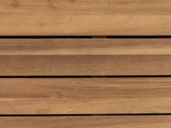 Hot Beliani Divano angolare da giardino 4 posti CAVEZZO Lato Sinistro Legno di acacia certificato Grigio Grigio Marrone Nero