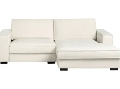 Divano angolare KOLDING Bouclé Beige chiaro Lato Sinistro