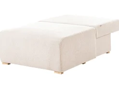 Divano angolare modulare NERBO Bouclé Beige Lato Sinistro
