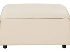 Divano angolare modulare 3 posti ARDAL Tessuto Beige con ottomana Lato destro