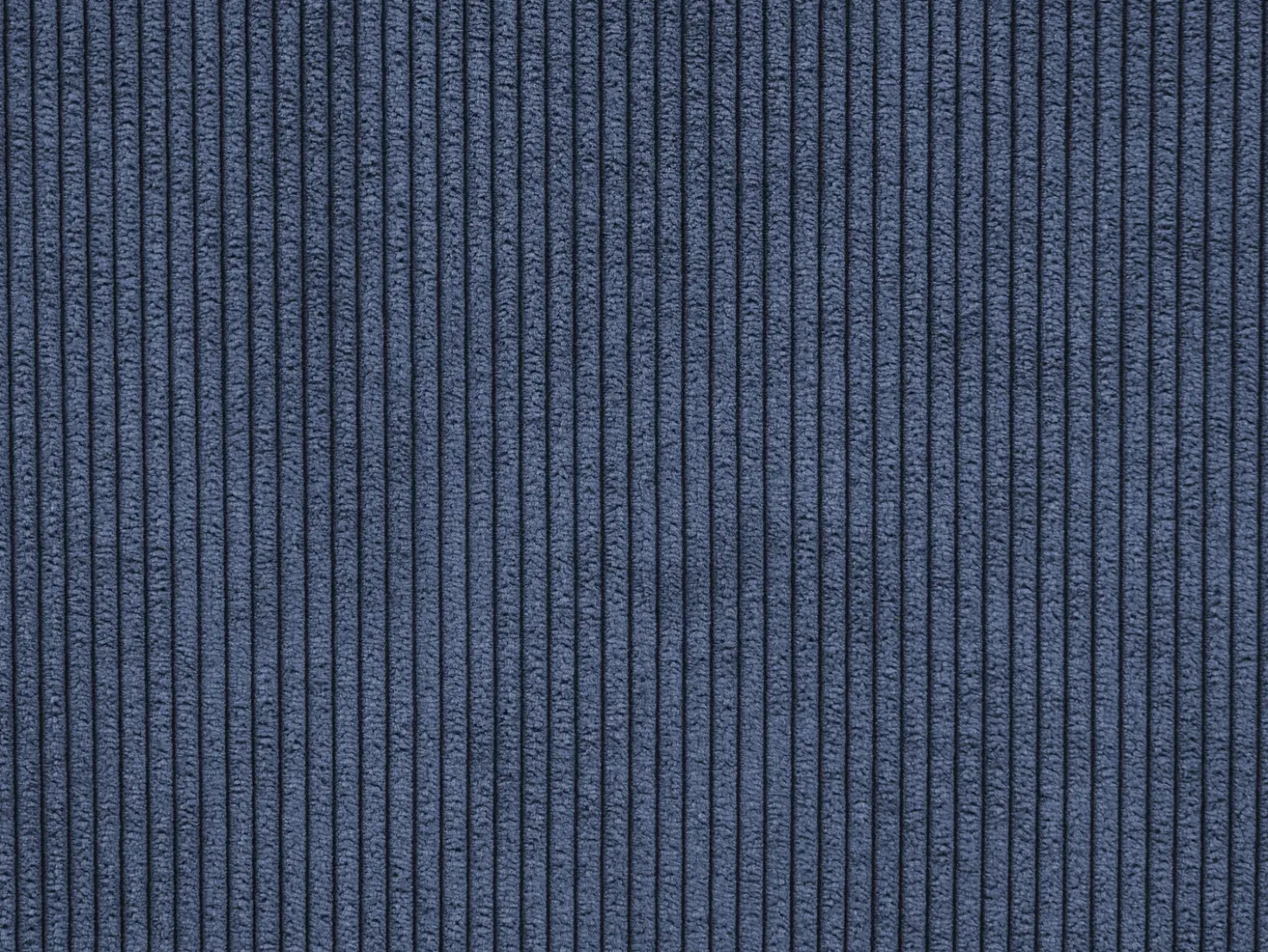 Divano angolare modulare 4 posti ARDAL Velluto a coste Blu scuro Lato destro