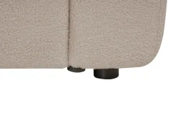 Divano angolare modulare 5 posti KIVVIK Bouclé Beige Lato Sinistro