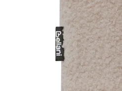 Divano angolare modulare 5 posti KIVVIK Bouclé Beige con ottomana Lato Sinistro