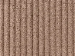 Divano angolare modulare 4 posti LEMVIG Velluto a coste Beige sabbia Lato destro