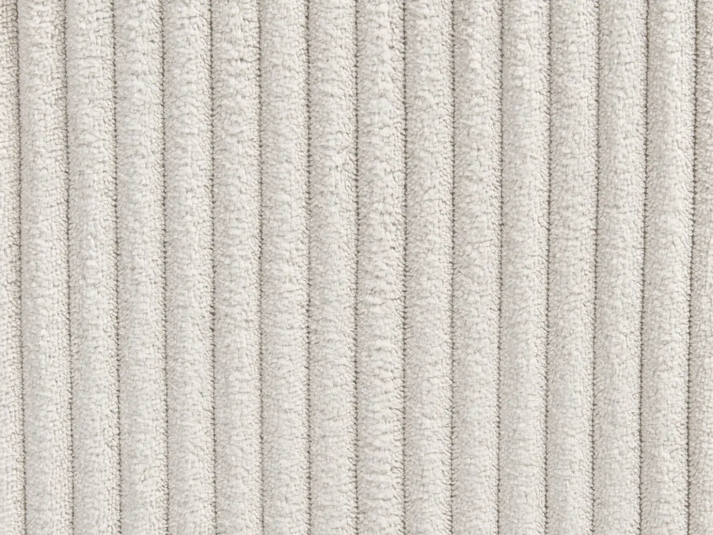 Divano angolare modulare 4 posti LEMVIG Velluto a coste Beige Lato destro