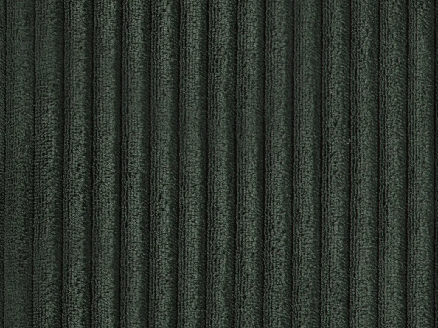Divano angolare modulare 3 posti EGERIS Velluto a coste Verde scuro Lato Sinistro