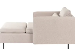 Divano angolare modulare 3 posti EGERIS Tessuto Beige Lato Sinistro