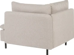 Divano angolare modulare 3 posti EGERIS Tessuto Beige Lato Sinistro