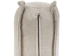 Outlet Beliani modulare 4 posti TIBRO Tessuto Beige chiaro Lato destro Beige Marrone