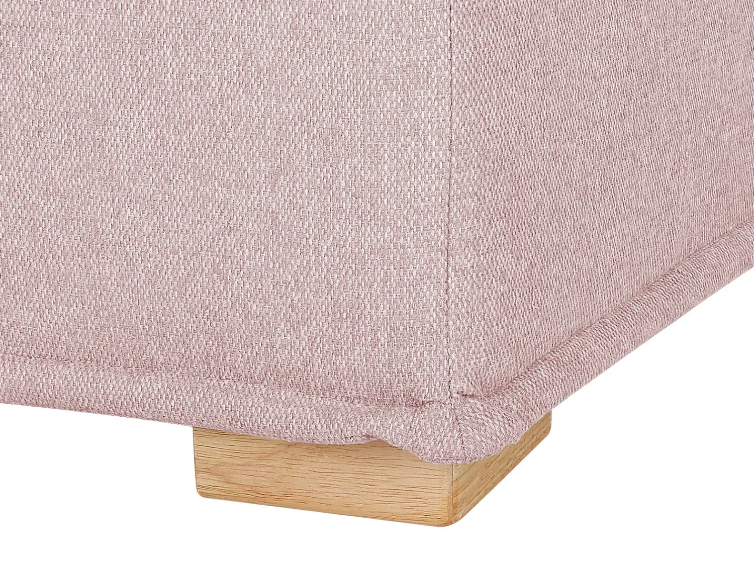Clearance Beliani modulare 4 posti TIBRO Tessuto Rosa Lato destro Rosa Marrone