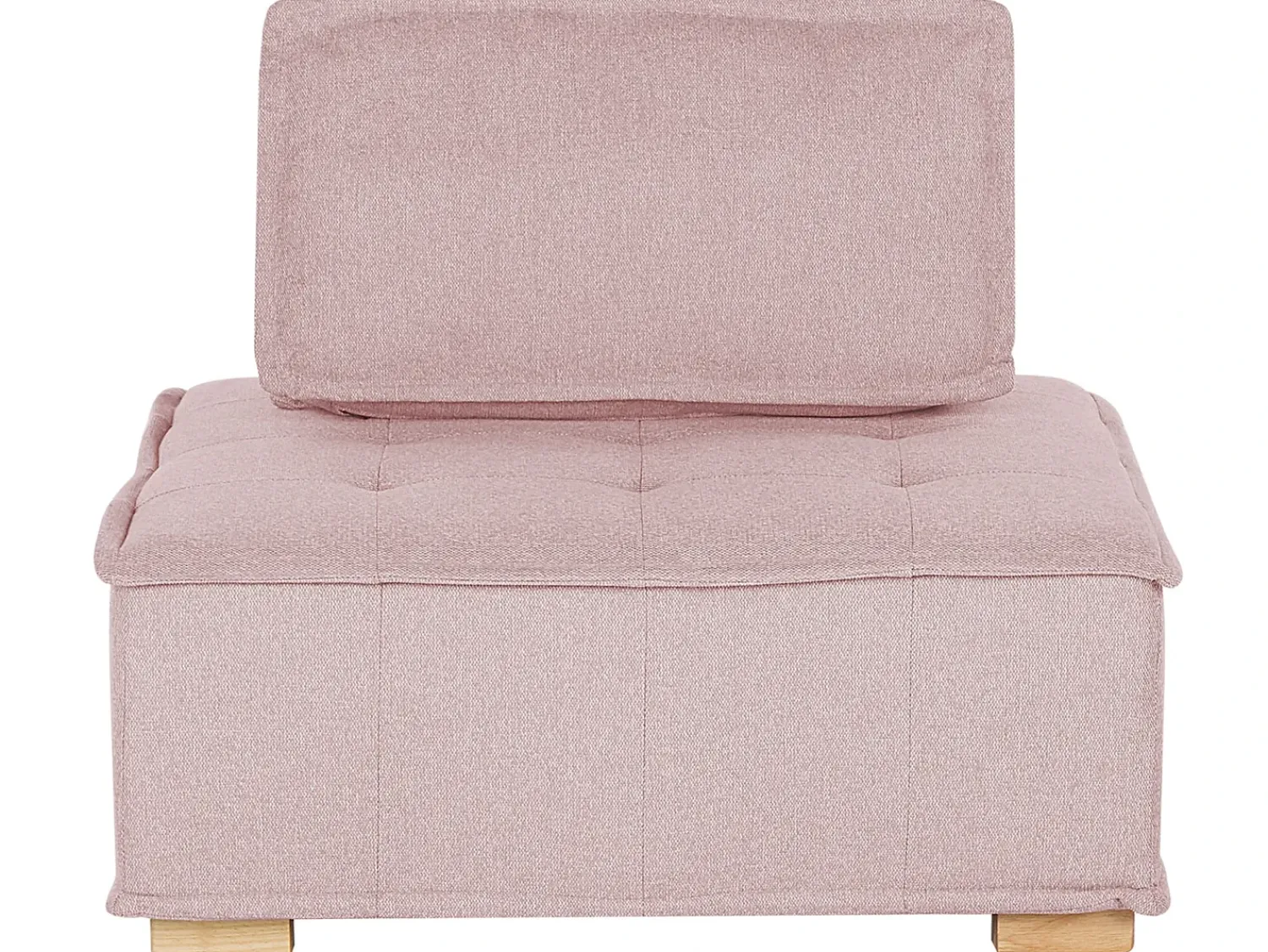 Clearance Beliani modulare 4 posti TIBRO Tessuto Rosa Lato destro Rosa Marrone