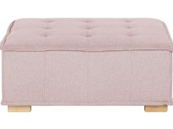 Clearance Beliani modulare 4 posti TIBRO Tessuto Rosa Lato destro Rosa Marrone