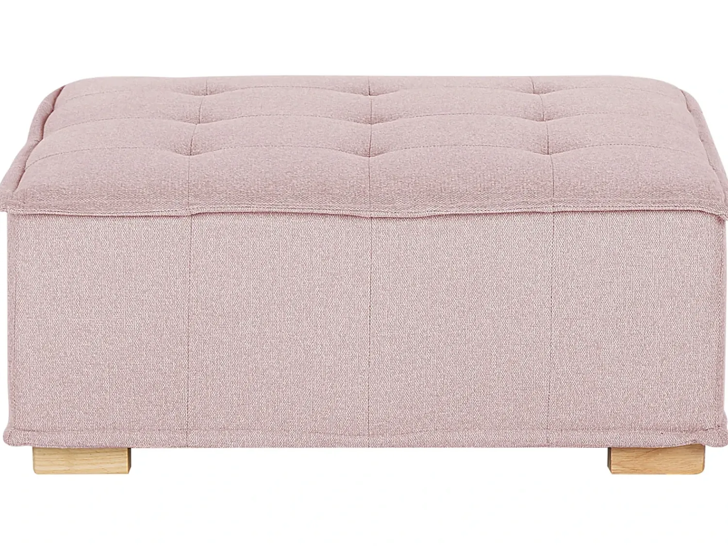 Clearance Beliani modulare 4 posti TIBRO Tessuto Rosa Lato destro Rosa Marrone