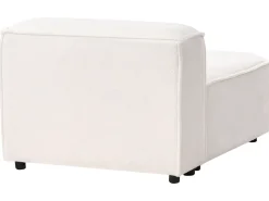 Hot Beliani Divano angolare modulare 5 posti ARDAL Bouclé Bianco sporco Bianco Nero