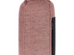 Discount Beliani Divano angolare 2 posti BREDA Tessuto Rosa Lato destro Rosa Nero