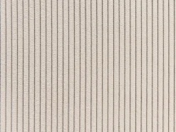 Divano angolare 4 posti BREDA Velluto a coste Beige Lato destro