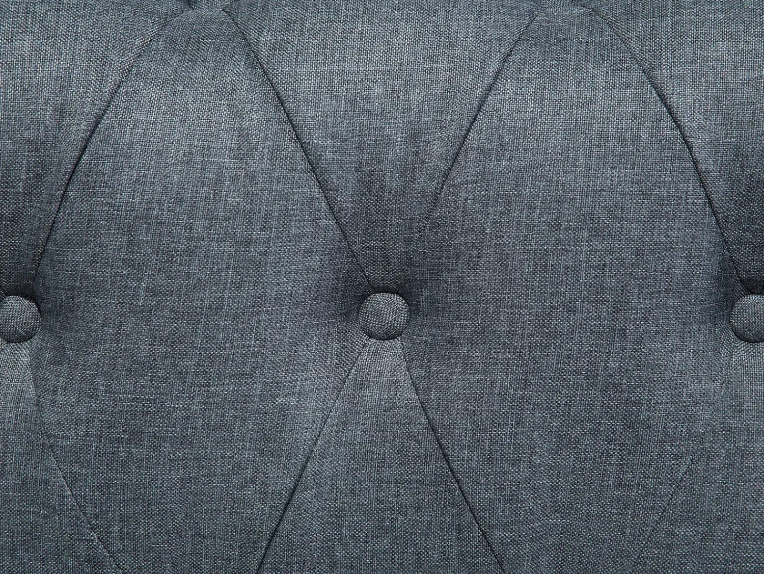 Discount Beliani Divano angolare 6 posti CHESTERFIELD Tessuto Grigio Marrone Grigio