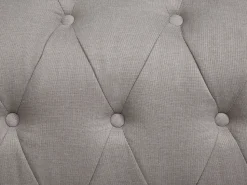 Online Beliani Divano angolare 6 posti CHESTERFIELD Tessuto Beige Lato destro Beige Marrone