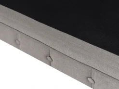 Online Beliani Divano angolare 6 posti CHESTERFIELD Tessuto Beige Lato destro Beige Marrone