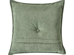 Clearance Beliani Divano angolare 3 posti DOLVA Ciniglia Verde scuro Verde Nero