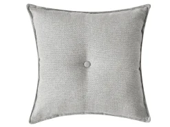 Outlet Beliani Divano angolare 3 posti DOLVA Tessuto Grigio chiaro Grigio Nero