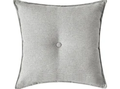 Outlet Beliani Divano angolare 3 posti DOLVA Tessuto Grigio chiaro Grigio Nero