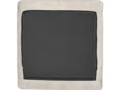 Best Beliani Divano angolare 3 posti FLAM Velluto Grigio Grigio Nero