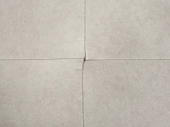 Best Beliani Divano angolare 3 posti FLAM Velluto Grigio Grigio Nero