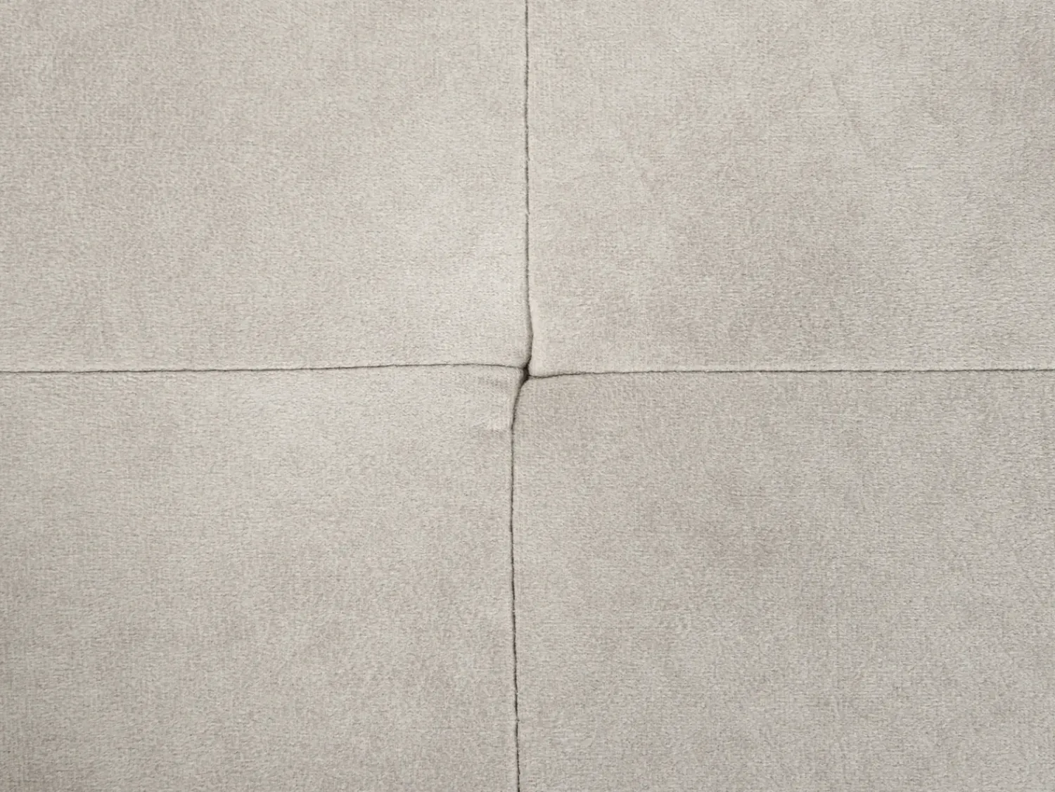 Best Beliani Divano angolare 3 posti FLAM Velluto Grigio Grigio Nero