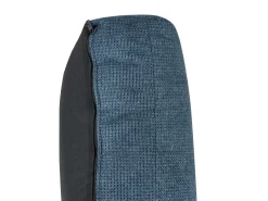 Online Beliani Divano angolare 4 posti GLOSLI Tessuto Blu marino Lato Sinistro Blu Nero