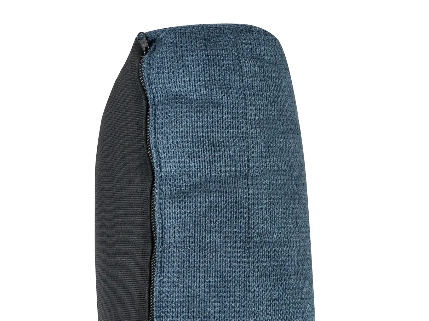 Sale Beliani Divano angolare 4 posti GLOSLI Ciniglia Blu Lato destro Blu Nero