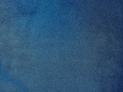 Sale Beliani Divano angolare 3 posti GRENA Velluto Blu marino Lato Sinistro Marrone Blu