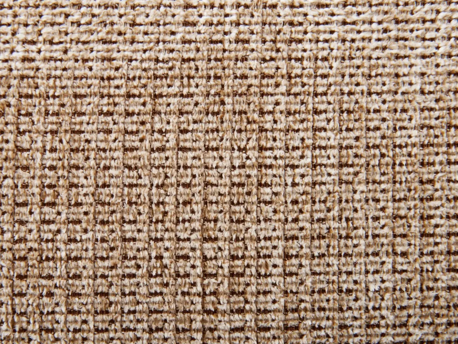 Divano angolare 3 posti HOLT Tessuto Beige con ottomana Lato Sinistro